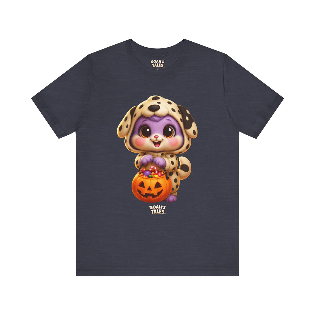 Noah’s Tales™ Halloween Lilac Men's Bella T-Shirt