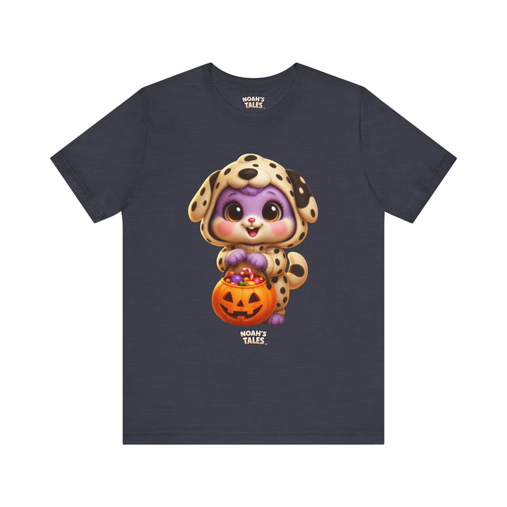 Noah’s Tales™ Halloween Lilac Men's Bella T-Shirt