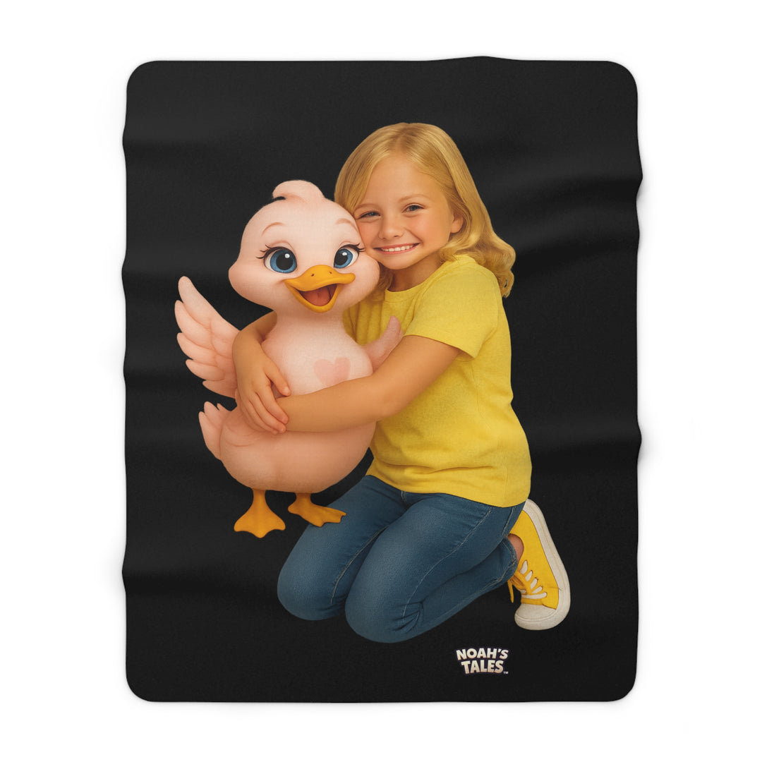 Noah’s Tales™ Personalized Cozy Sherpa Fleece Blanket