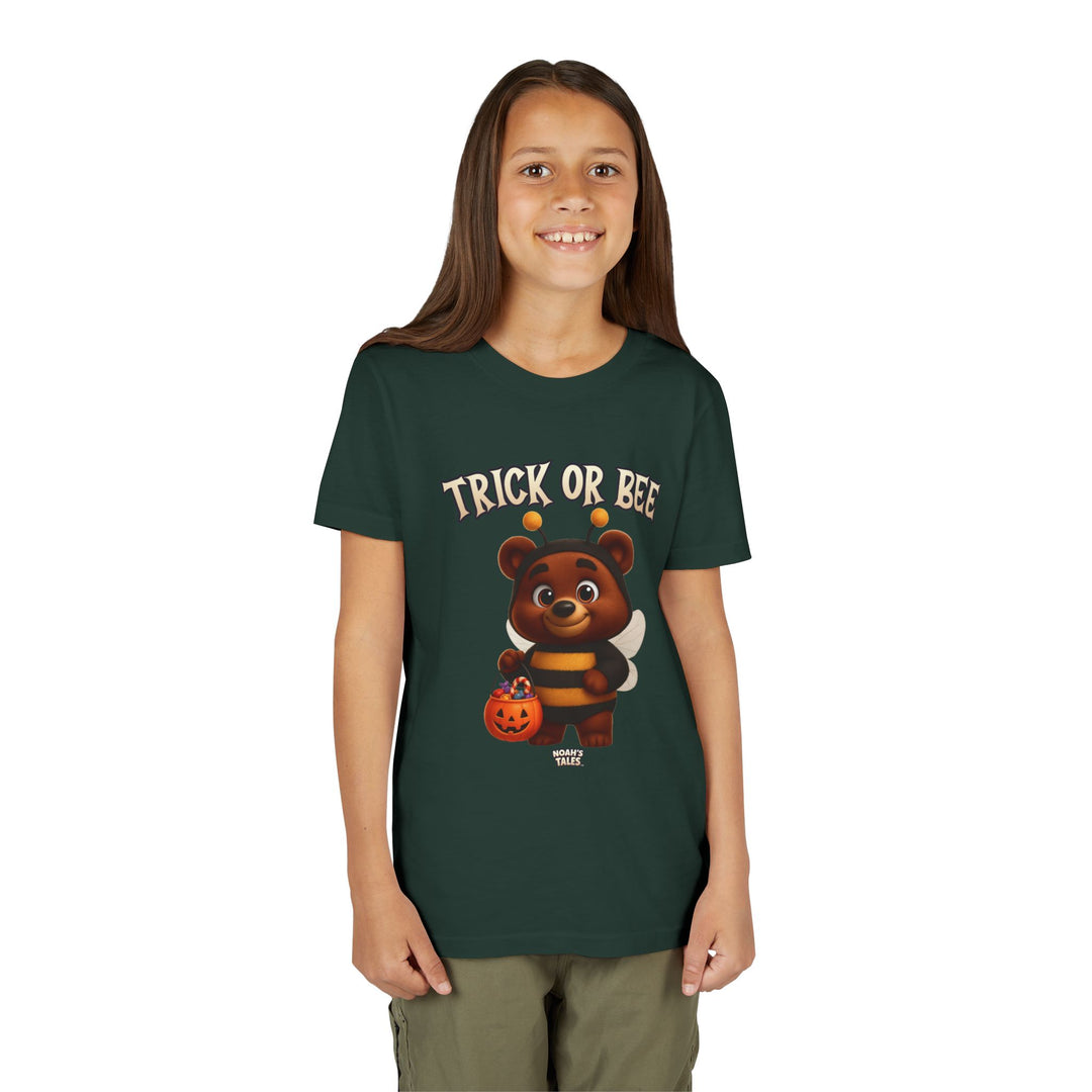 Noah’s Tales™ Halloween Trick or Bee Baxter Girl's Bella T-Shirt