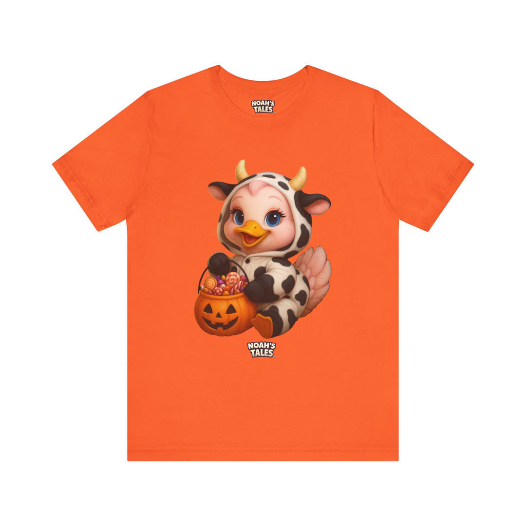 Noah’s Tales™ Cow Halloween Costume Luna Men's Bella T-Shirt