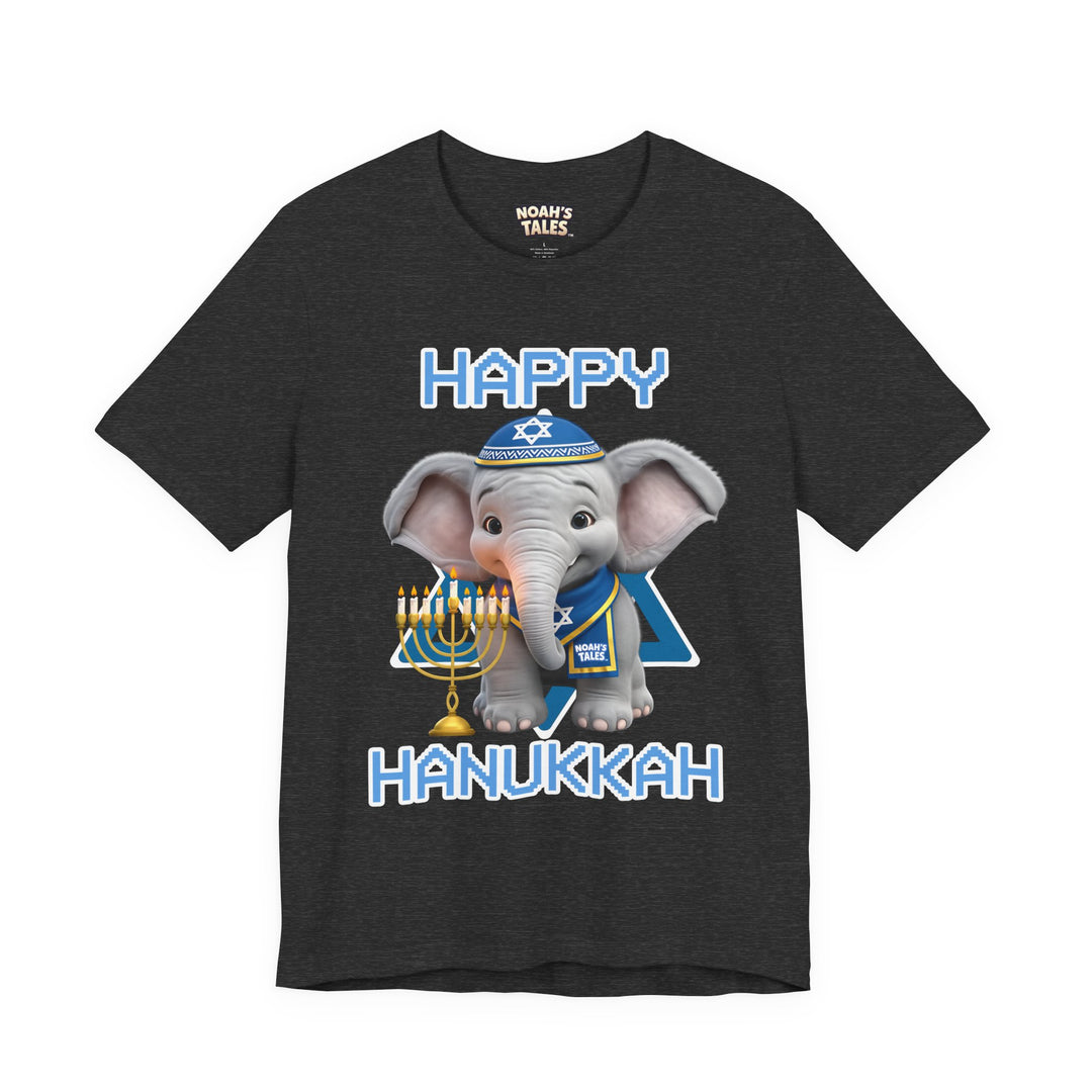 Noah’s Tales™ Happy Hanukkah Noah Women's Bella T-Shirt