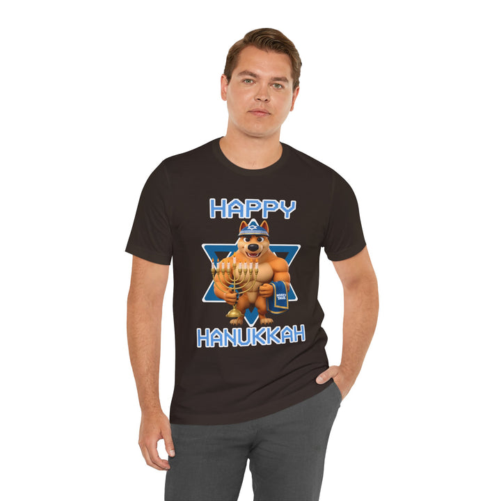 Noah’s Tales™ Happy Hanukkah Ranger Men's Bella T-Shirt