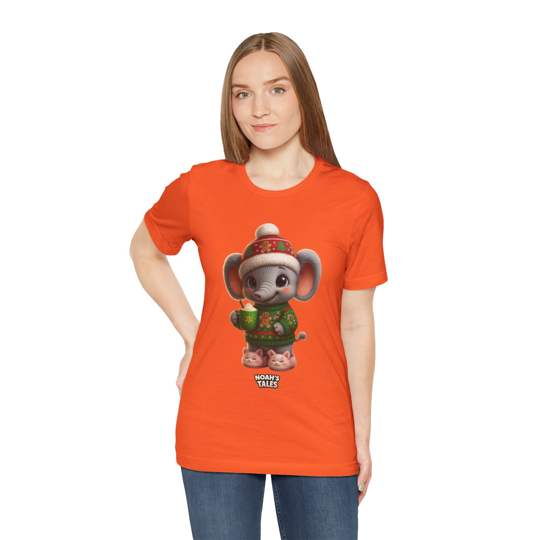 Noah’s Tales™ Christmas Ellie Belle Women's Bella T-Shirt