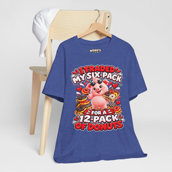 Noah’s Tales™ I Traded My Six-Pack For A 12-Pack Of Donuts | Pip Women's Bella T-Shirt