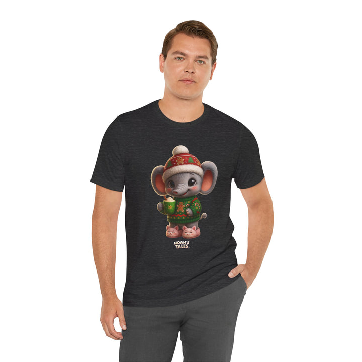Noah’s Tales™ Christmas Ellie Belle Men's Bella T-Shirt
