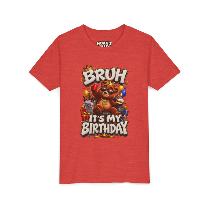 Noah’s Tales™ Bruh It’s My Birthday | Baxter Girl's Bella T-Shirt
