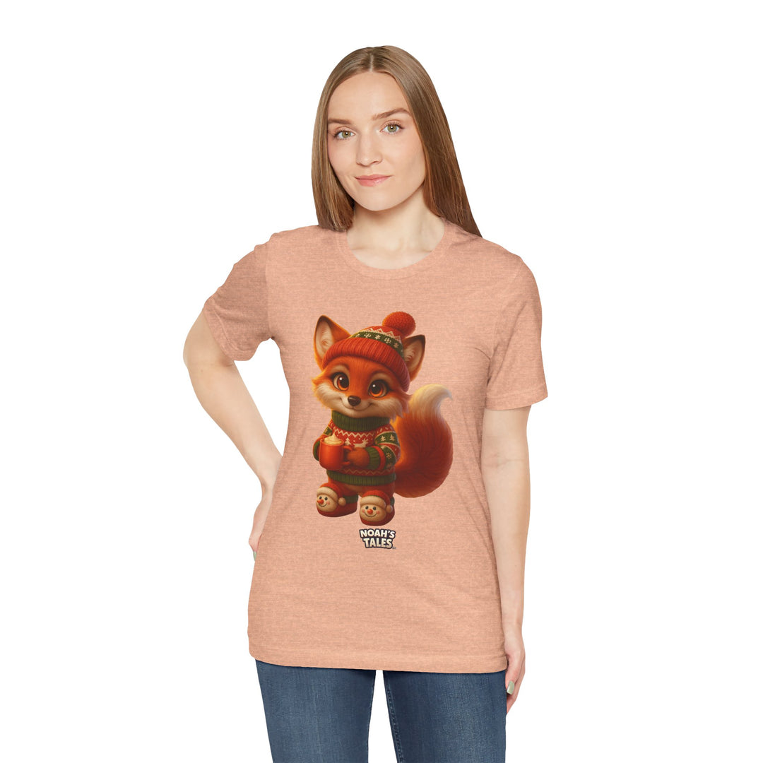 Noah’s Tales™ Christmas Ember Women's Bella T-Shirt