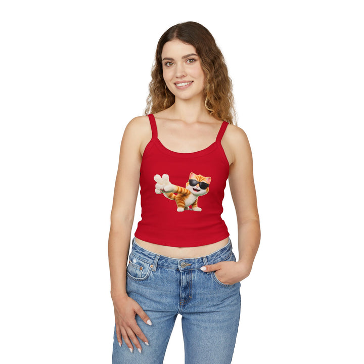 Noah’s Tales™ Cool Tommy Spaghetti Strap Tank Top