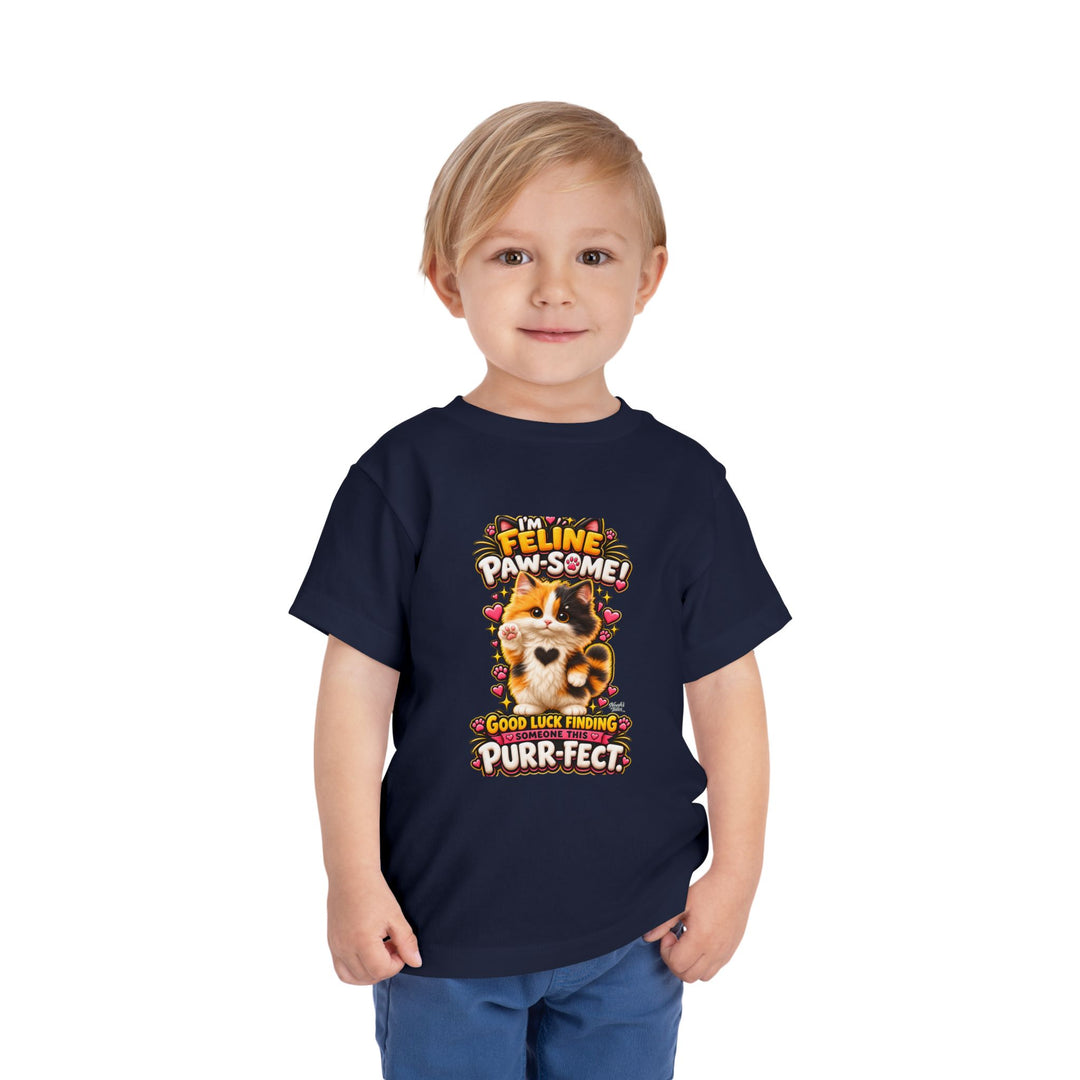 Noah’s Tales™ I’m Feline Paw-Some | Tommy Boy's T-Shirt