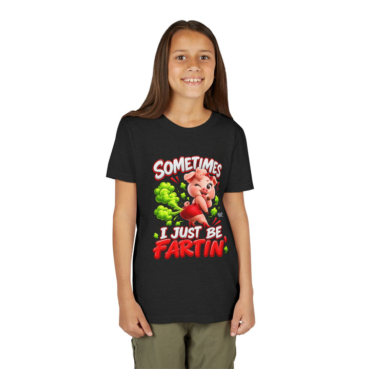 Noah’s Tales™ Sometimes I Just Be Fartin’ | Pip Girlfriend Girl's Bella T-Shirt