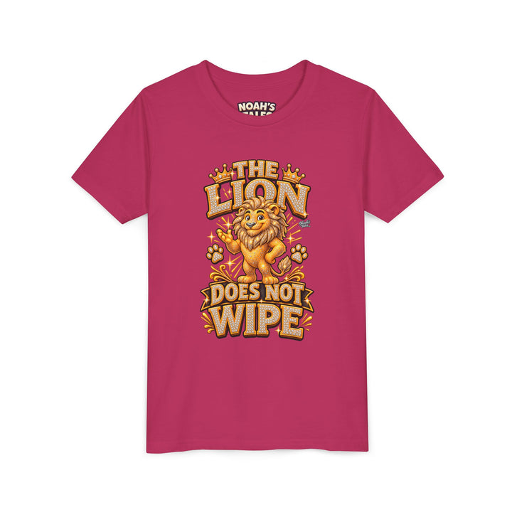 Noah’s Tales™ The Lion Does Not Wipe | Leo Girl's Bella T-Shirt