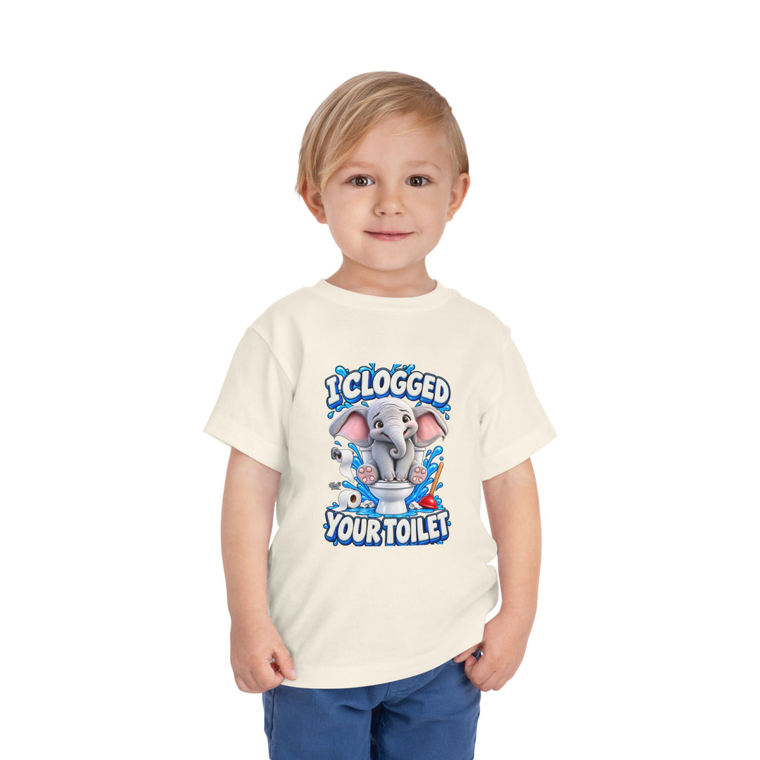 Noah’s Tales™ I Clogged Your Toilet | Ellie Belle Boy's T-Shirt