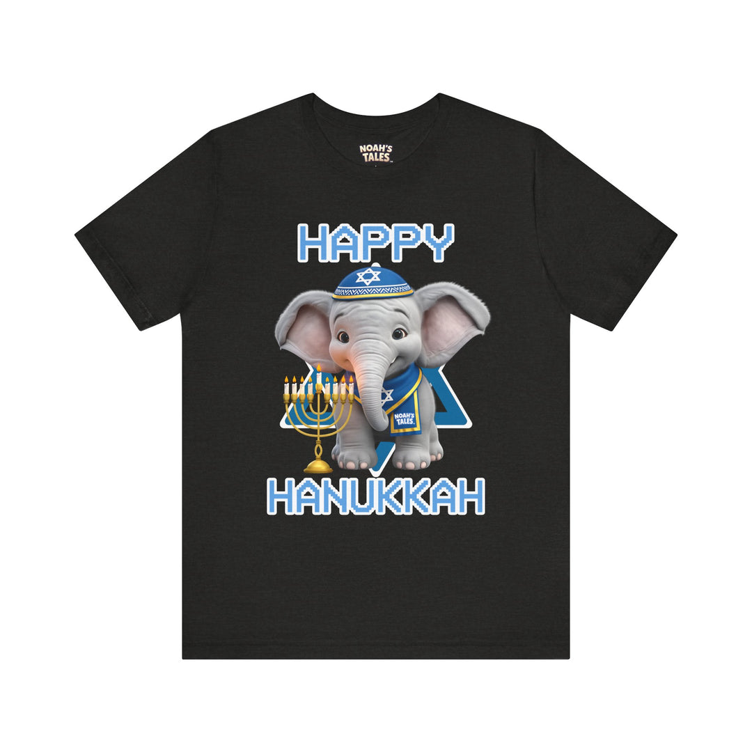 Noah’s Tales™ Happy Hanukkah Noah Men's Bella T-Shirt