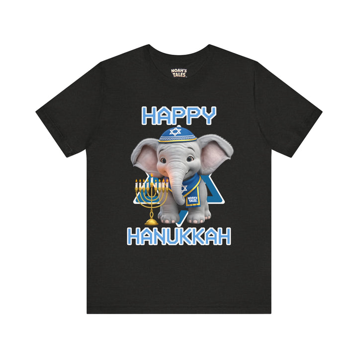 Noah’s Tales™ Happy Hanukkah Noah Men's Bella T-Shirt