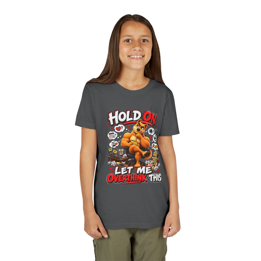 Noah’s Tales™ Hold On Let Me Overthink This | Ember Girl's Bella T-Shirt