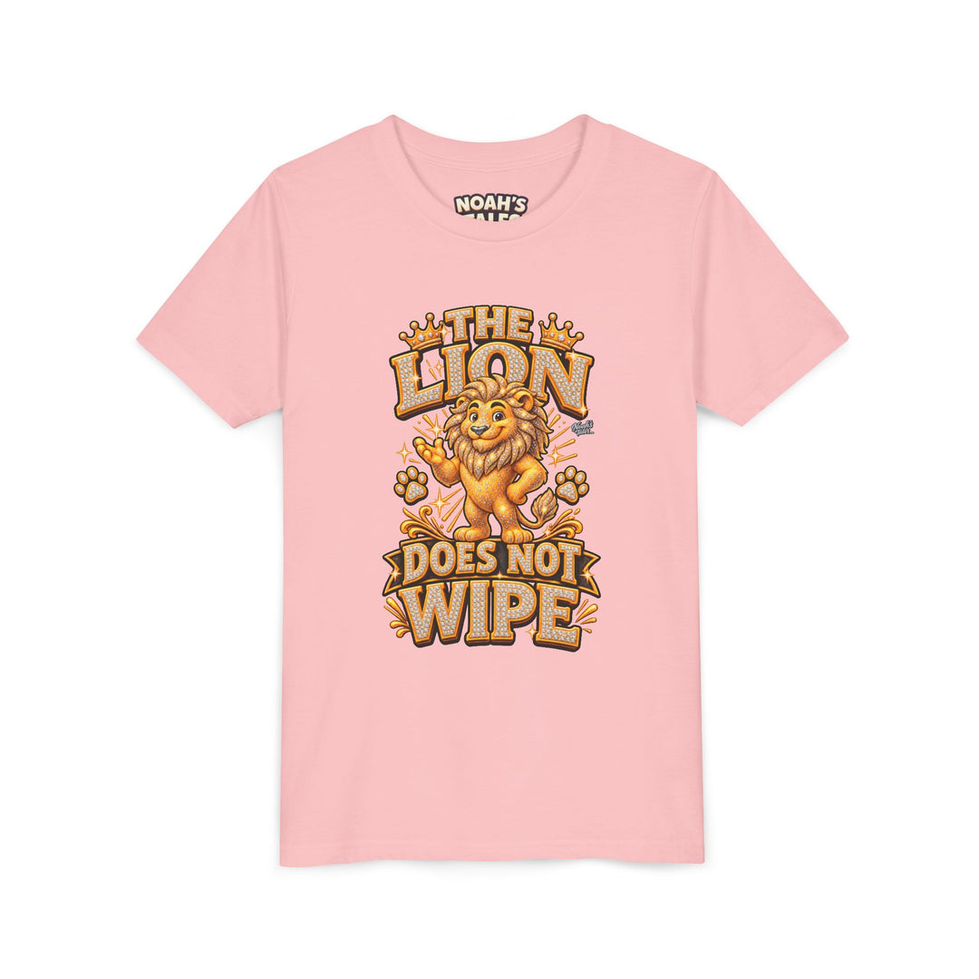 Noah’s Tales™ The Lion Does Not Wipe | Leo Girl's Bella T-Shirt