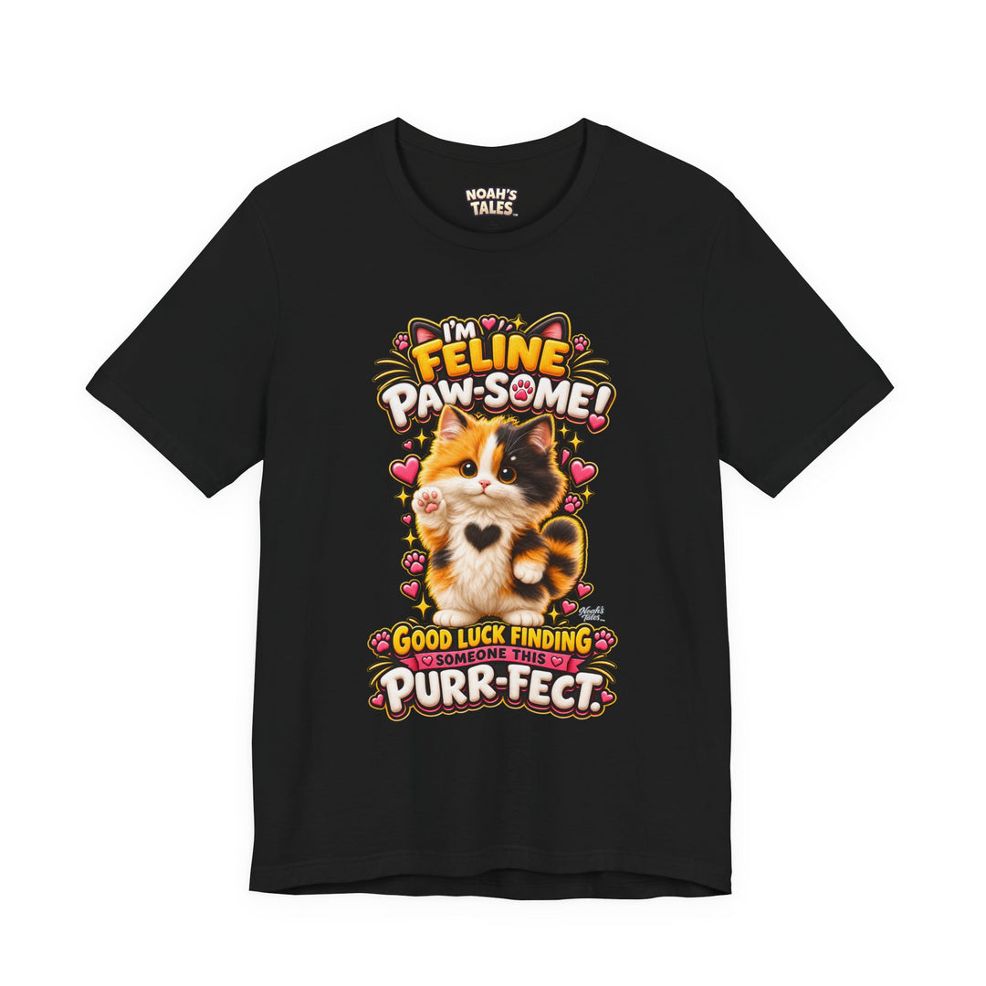 Noah’s Tales™ I’m Feline Paw-Some | Tommy Women's Bella T-Shirt
