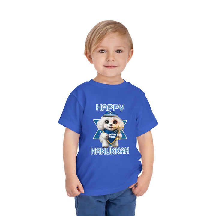Noah’s Tales™ Happy Hanukkah Coco Boy's Bella T-Shirt