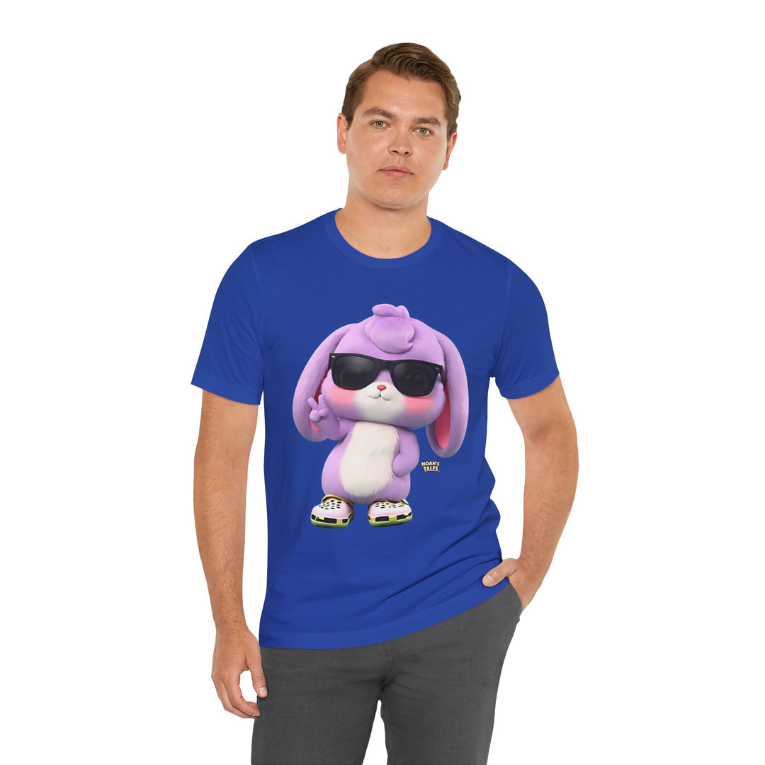 Noah’s Tales™ Cool Lilac Men's Bella T-Shirt