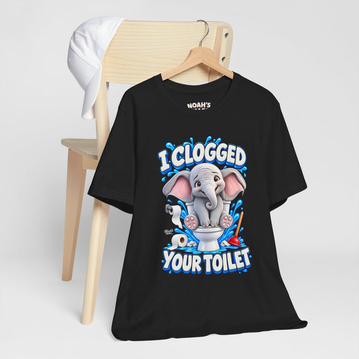 Noah’s Tales™ I Clogged Your Toilet | Ellie Belle Women's Bella T-Shirt