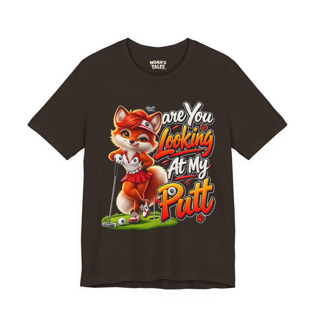 Noah’s Tales™ Are You Looking At My Putt | Ember Women's Bella T-Shirt