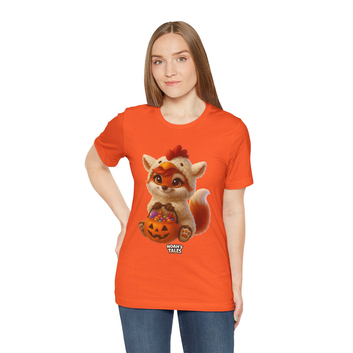Noah’s Tales™ Halloween Ember Women's Bella T-Shirt