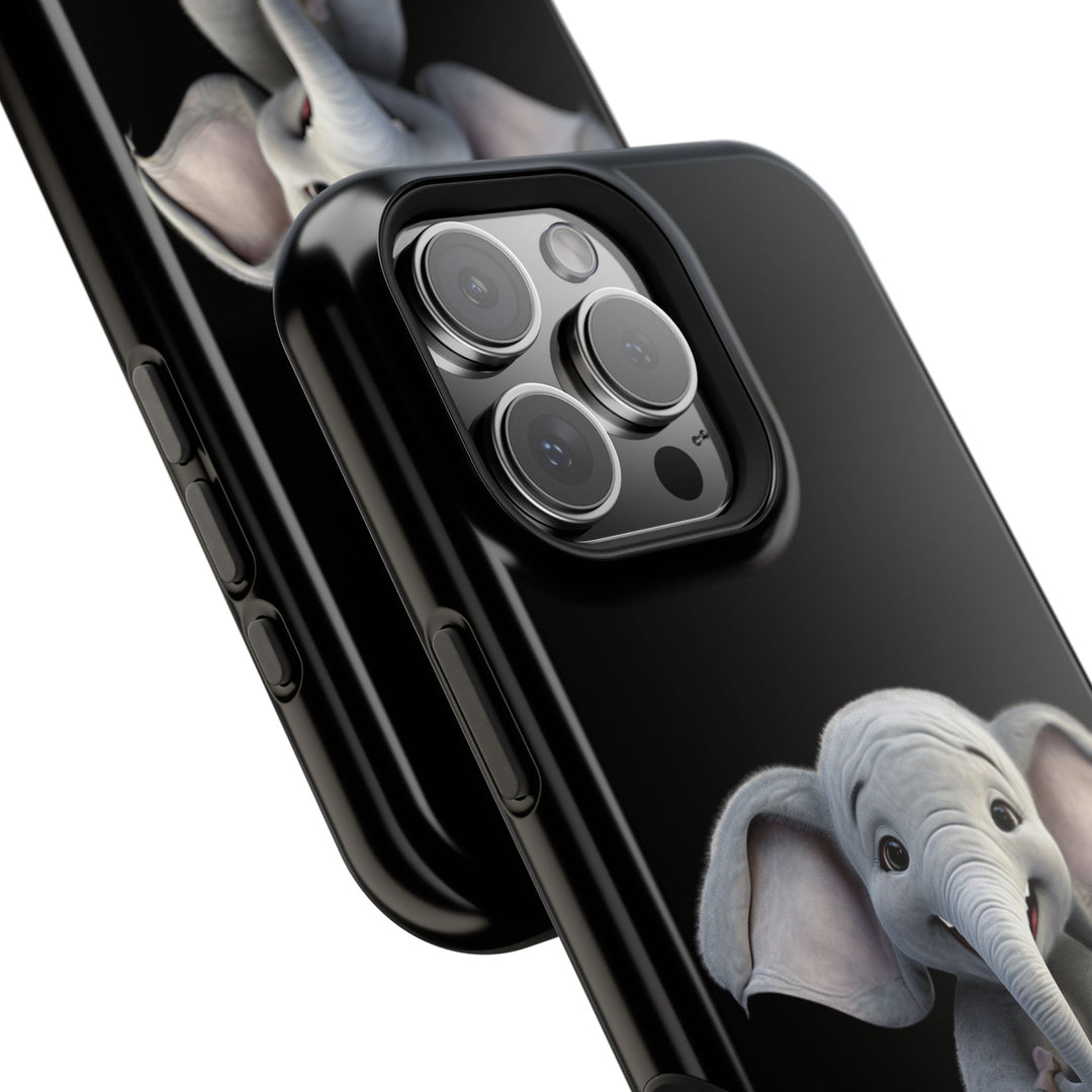 Noah’s Tales™ Noah Elephant Magnetic Tough Cases | Cute Elephant Phone Cover