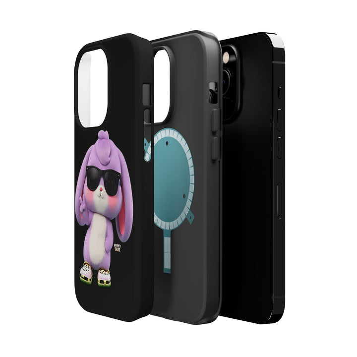 Noah’s Tales™ Lilac Phone Case Vibrant Protective cover Fun Gift for Kids and Teens Unique Cartoon Design