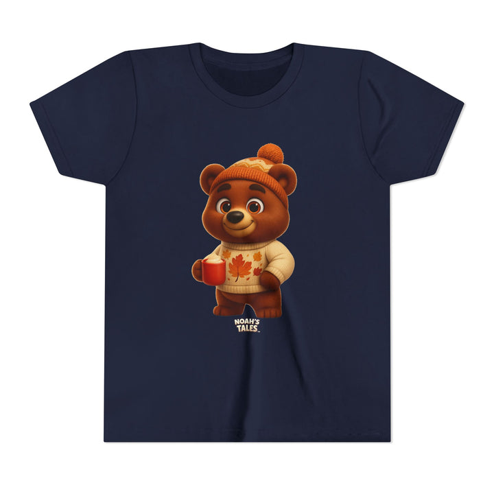Noah’s Tales™ Thanksgiving Baxter Girl's Bella T-Shirt