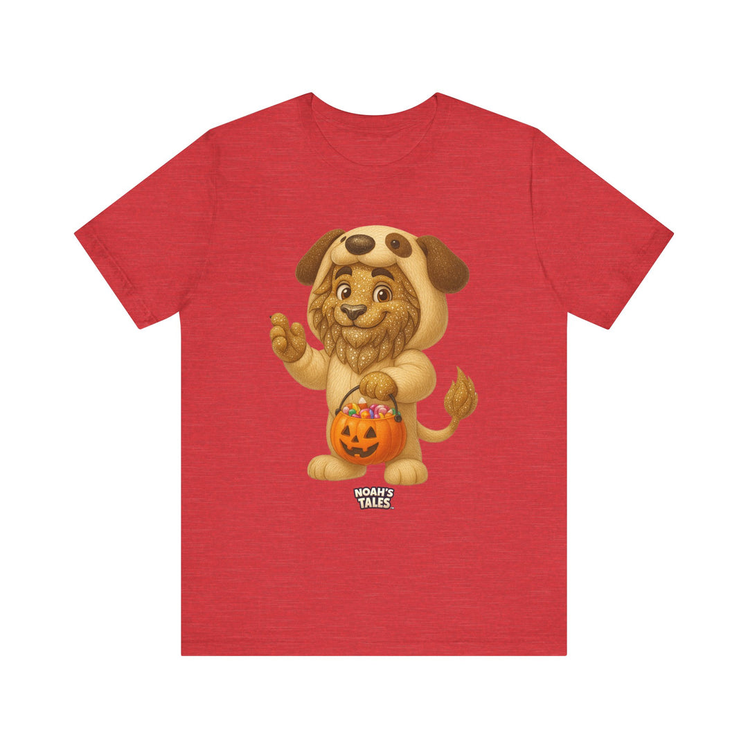 Noah’s Tales™ Halloween Leo Men's Bella T-Shirt