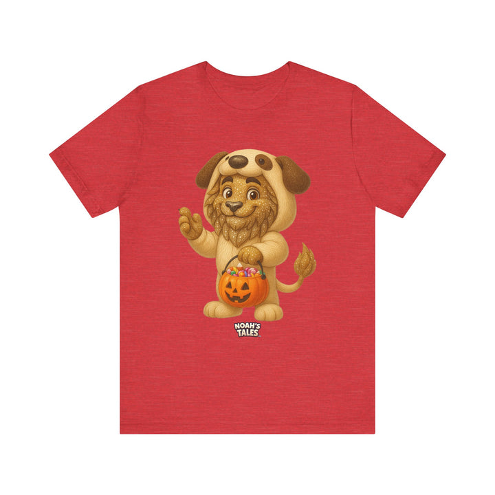 Noah’s Tales™ Halloween Leo Men's Bella T-Shirt
