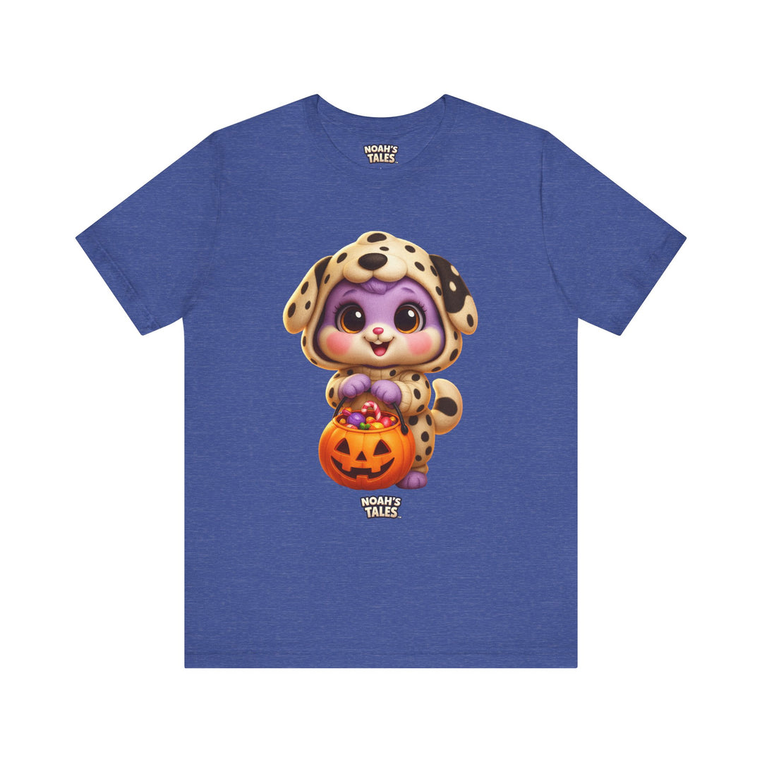 Noah’s Tales™ Halloween Lilac Men's Bella T-Shirt