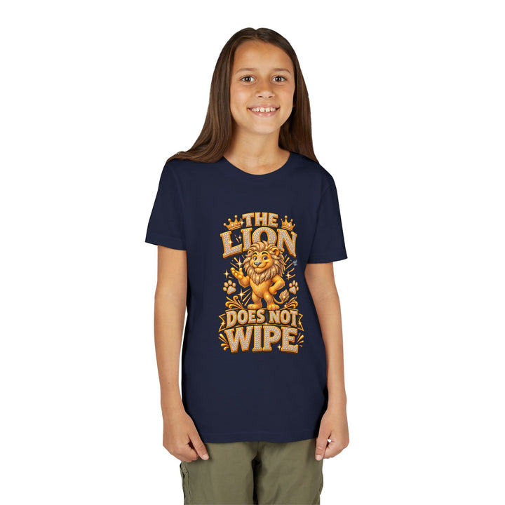 Noah’s Tales™ The Lion Does Not Wipe | Leo Girl's Bella T-Shirt