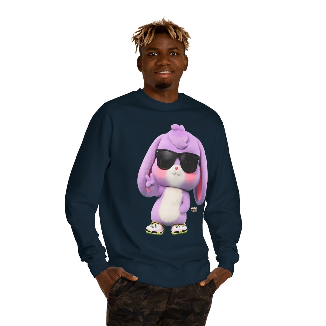 Noah’s Tales™ Cool Lilac Men's Sweatshirt