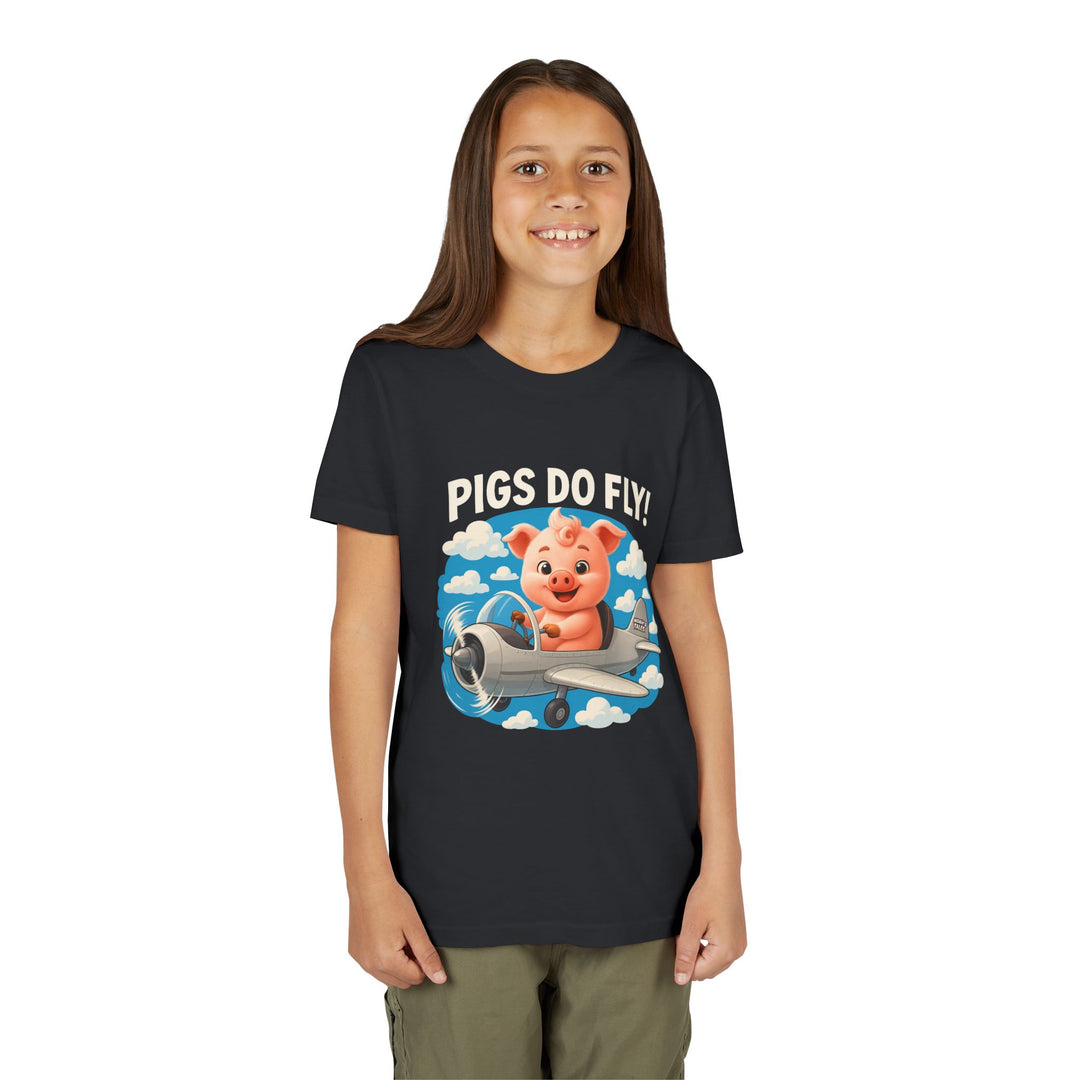 Noah’s Tales™ Pigs Do Fly Girls Bella Shirt