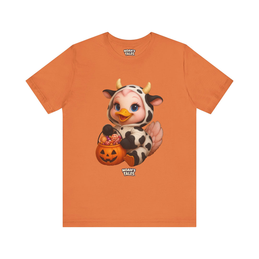 Noah’s Tales™ Cow Halloween Costume Luna Men's Bella T-Shirt