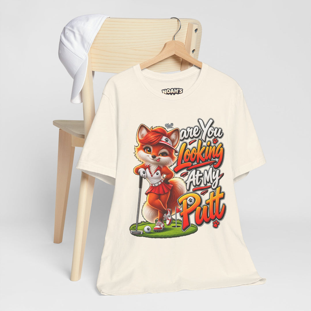 Noah’s Tales™ Are You Looking At My Putt | Ember Women's Bella T-Shirt