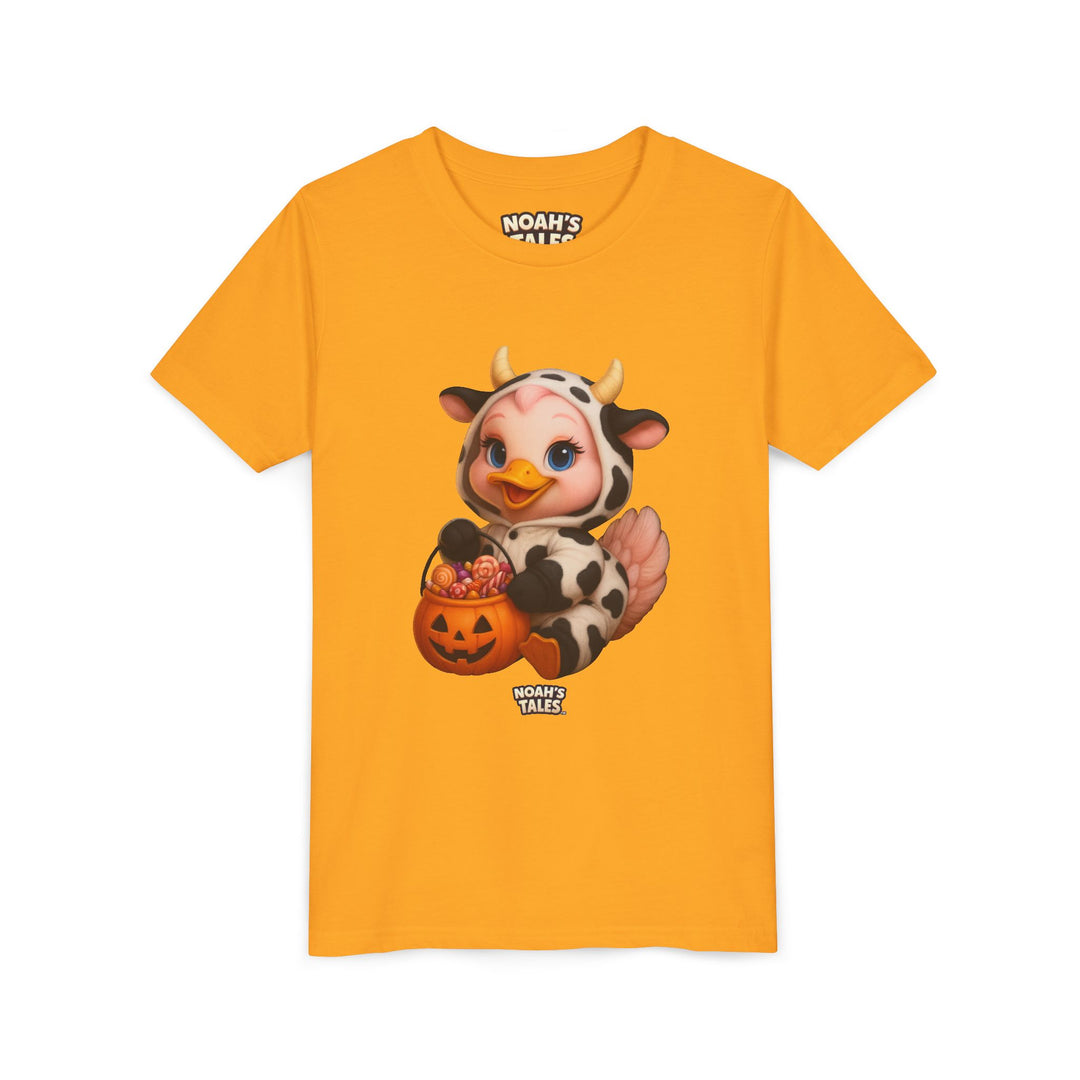 Noah’s Tales™ Cow Halloween Costume Luna Girl's Bella T-Shirt
