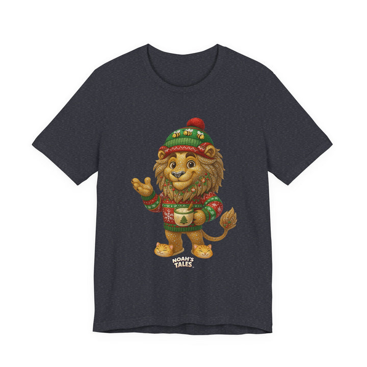 Noah’s Tales™ Christmas Leo Women's Bella T-Shirt