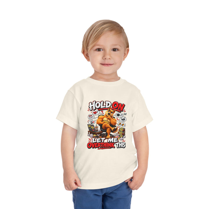 Noah’s Tales™ Hold On Let Me Overthink This | Ember Boy's T-Shirt