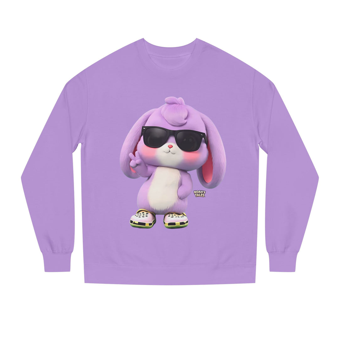 Noah’s Tales™ Cool Lilac Women's Crew Neck Sweatshir