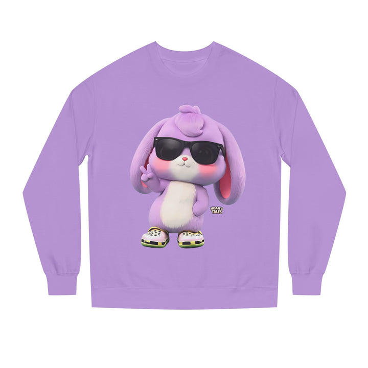 Noah’s Tales™ Cool Lilac Women's Crew Neck Sweatshir
