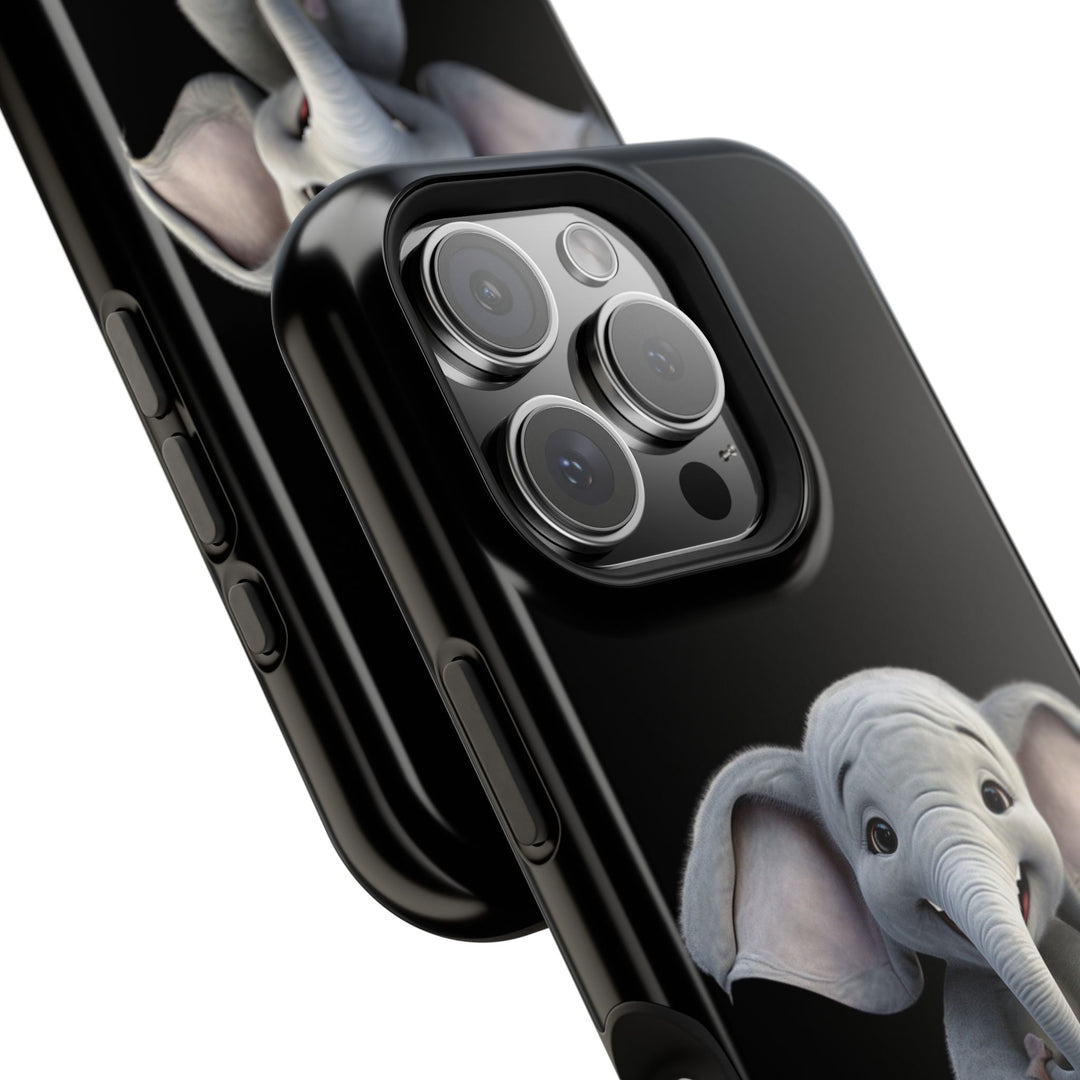 Noah’s Tales™ Noah Elephant Magnetic Tough Cases | Cute Elephant Phone Cover