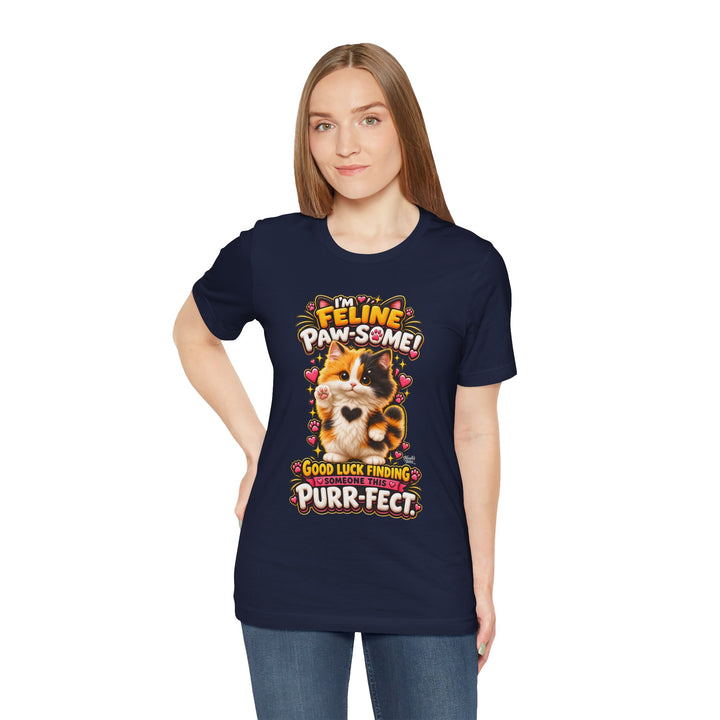 Noah’s Tales™ I’m Feline Paw-Some | Tommy Women's Bella T-Shirt