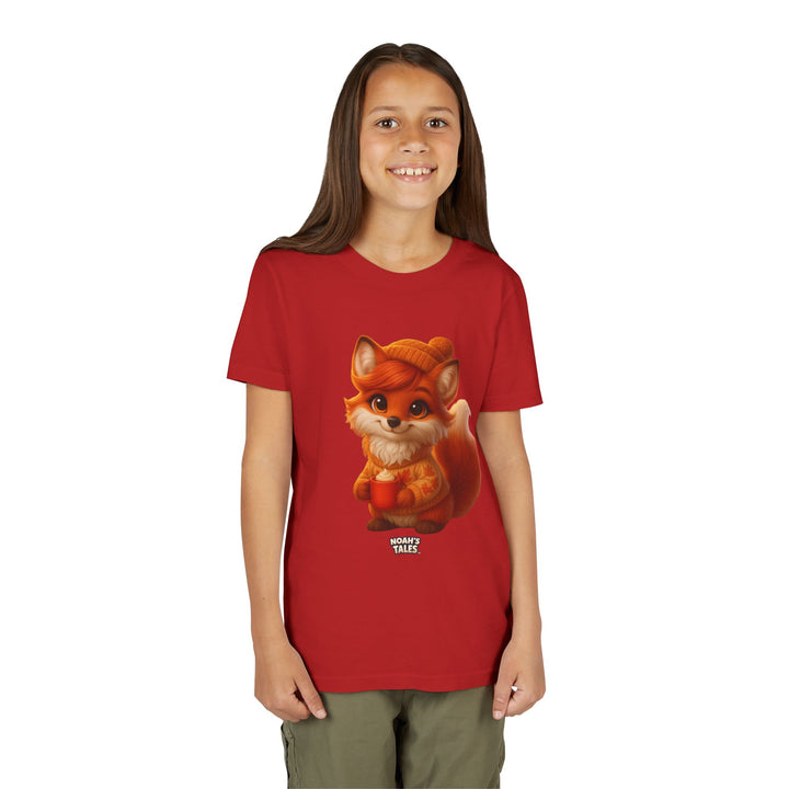 Noah’s Tales™ Thanksgiving Ember Girl's Bella T-Shirt