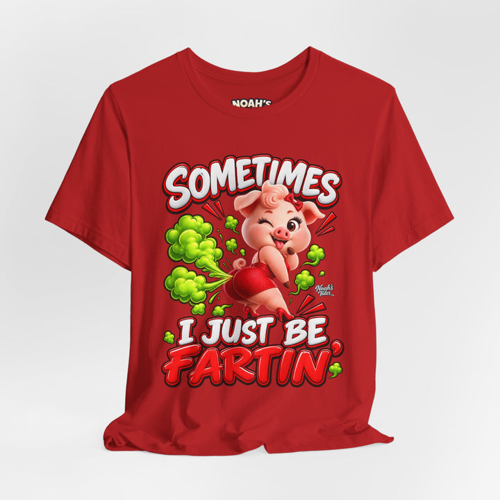 Noah’s Tales™ Sometimes I Just Be Fartin’ | Pip Girlfriend Men's T-Shirt