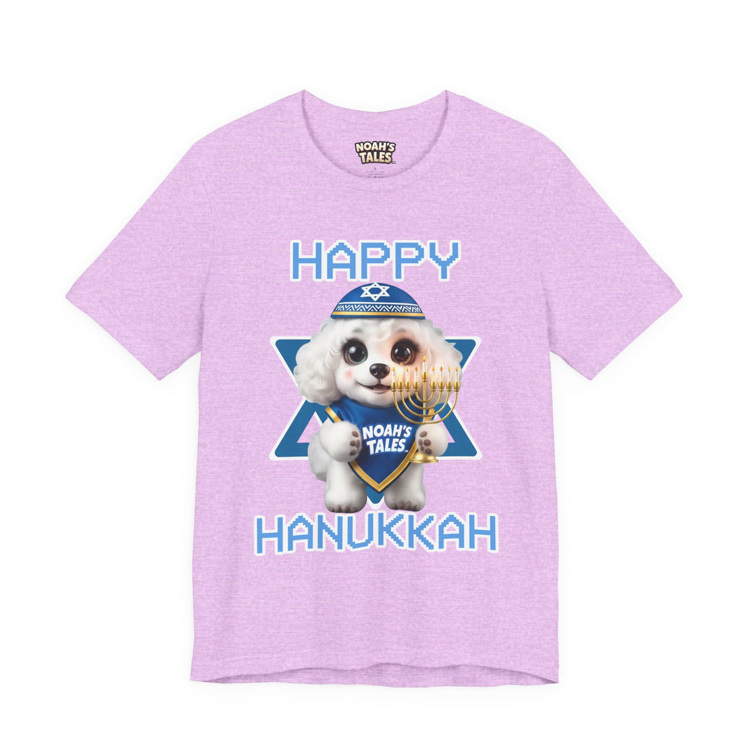 Noah’s Tales™ Happy Hanukkah Coco Girl's Bella T-Shirt