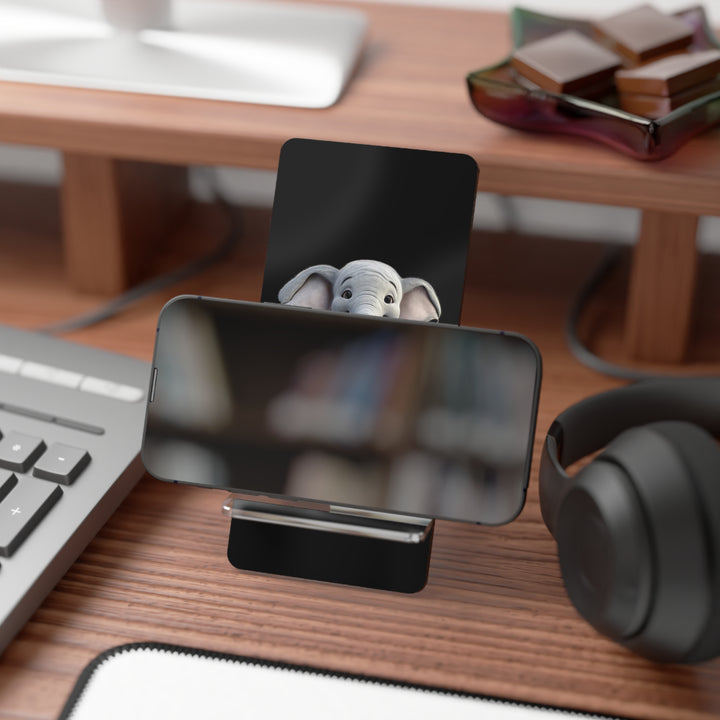 Noah’s Tales™ Noah Phone Stand Desk Phone Holder Elephant Lovers Adorable Desk Accessory