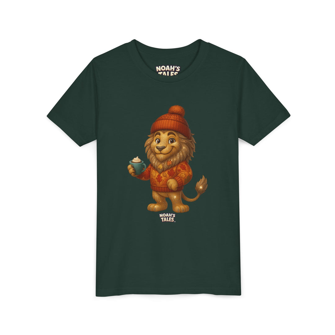 Noah’s Tales™ Thanksgiving Leo Girl's Bella T-Shirt